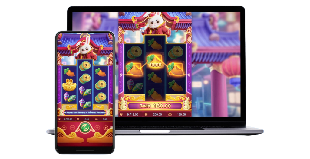 Fortune Rabbit no celular e no computador