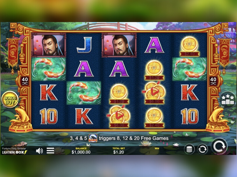 fortune frog screenshot