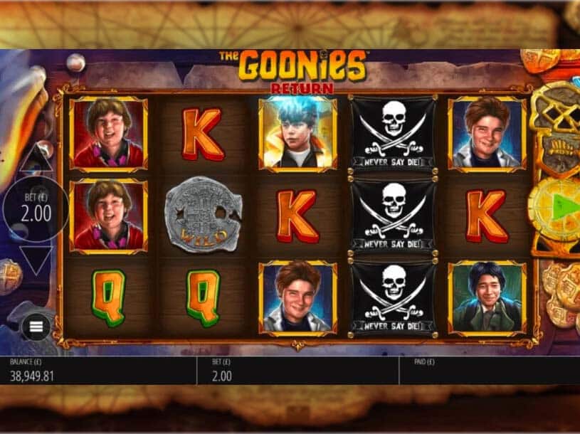 the goonies screenshot