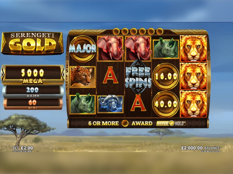 Serengeti Gold screenshot