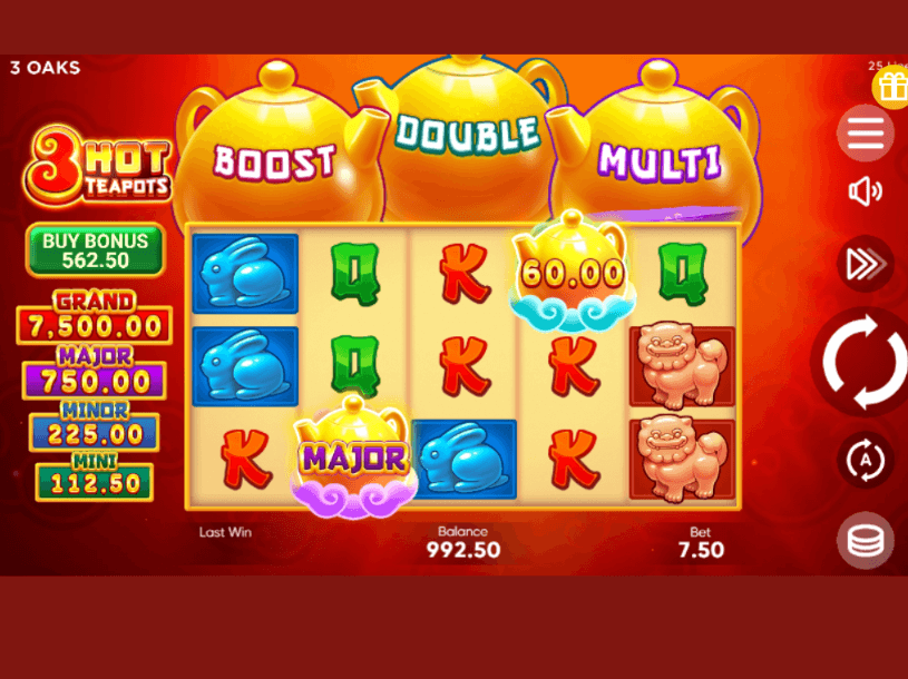 3 hot teapots screenshot