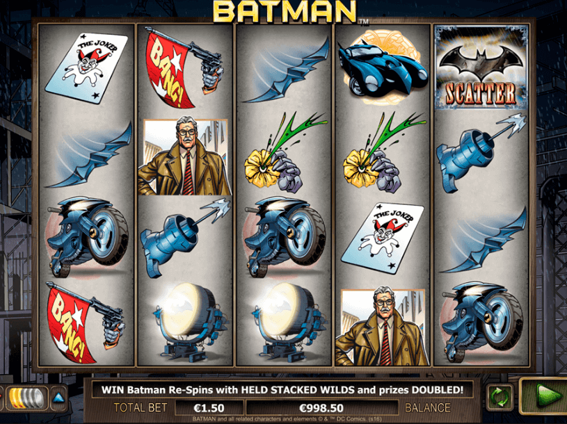 Batman slot screenshot