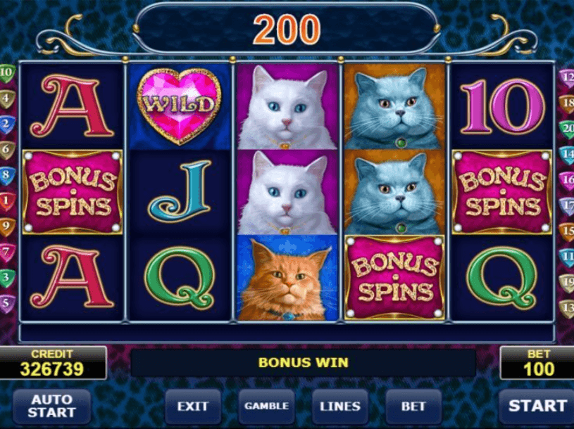 Diamond cats screenshot
