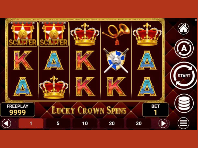 Lucky Crown Spins screenshot