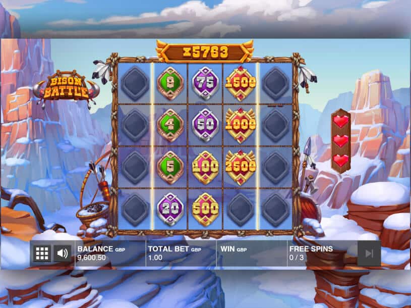bison battle screenshot