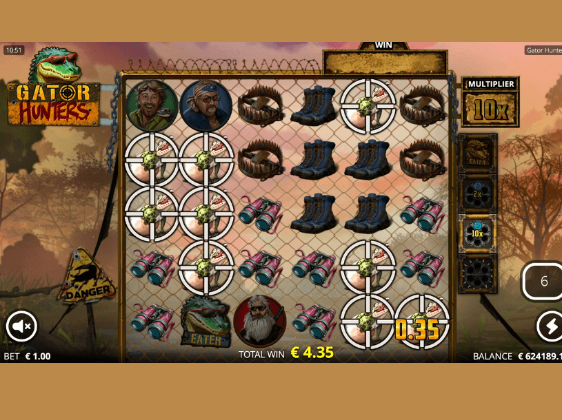 gator hunters slot screenshot