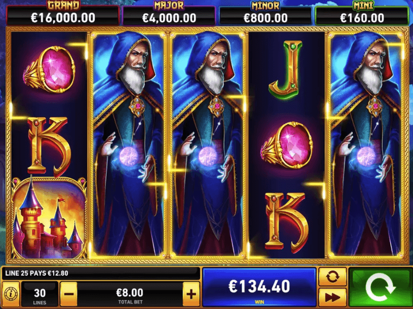 blue wizard screenshot