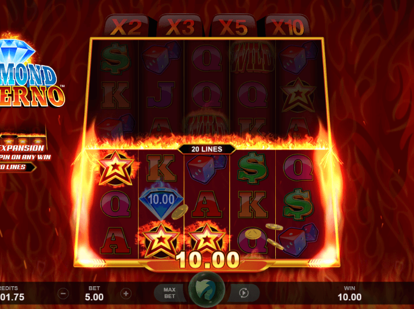 diamond inferno screenshot