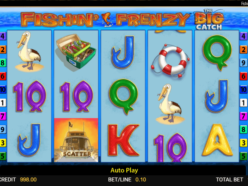 fishin frenzy the big catch screenshot