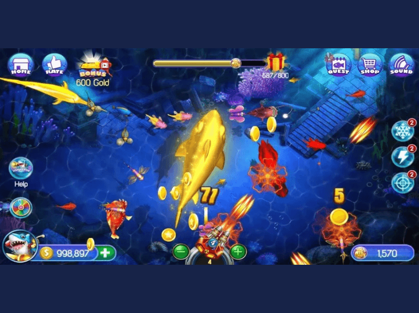 fishing game screenshot