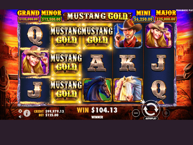 mustang gold screenshot