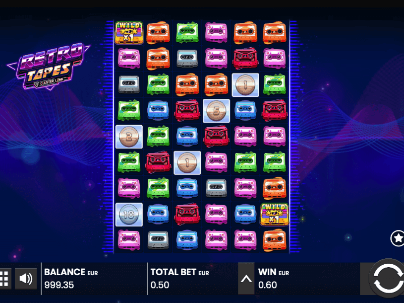 retro tapes screenshot