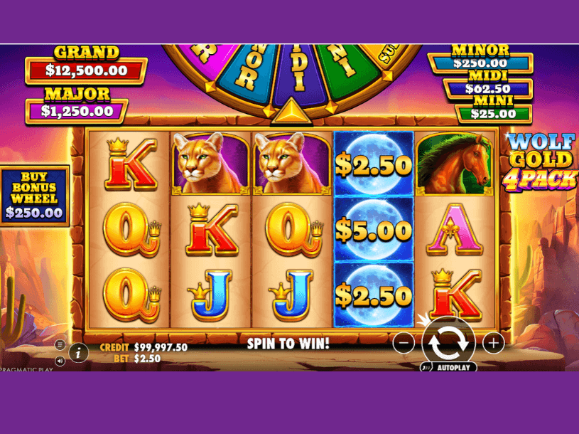 wolf gold 4 demo screenshot