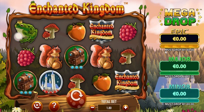 Enchanted Kingdom peliautomaatti - kuvankaappaus