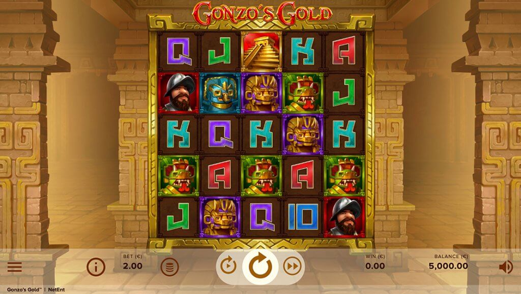 Gonzo's Gold kuvankaappus pelistä