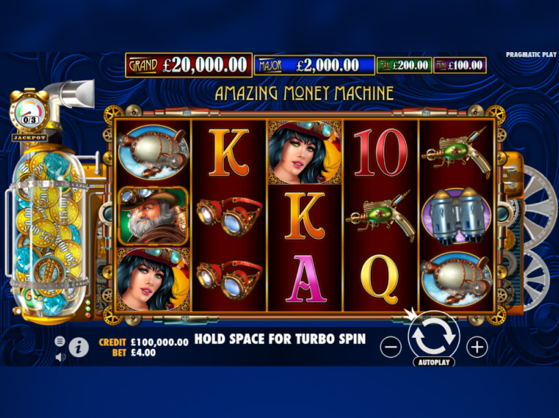 Amazing Money Machine peliarvostelu, kuvankaappaus pelistä