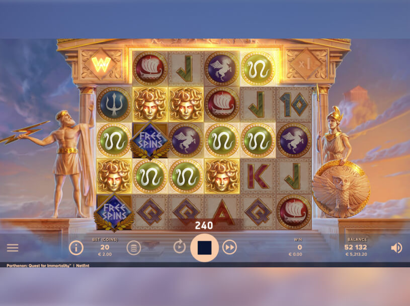 Parthenon: Quest For Immortality peliarvostelu, kuvankaappaus pelistä