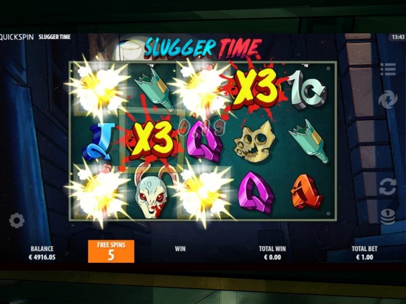 Slugger Time peliarvostelun kuvankaappaus pelistä
