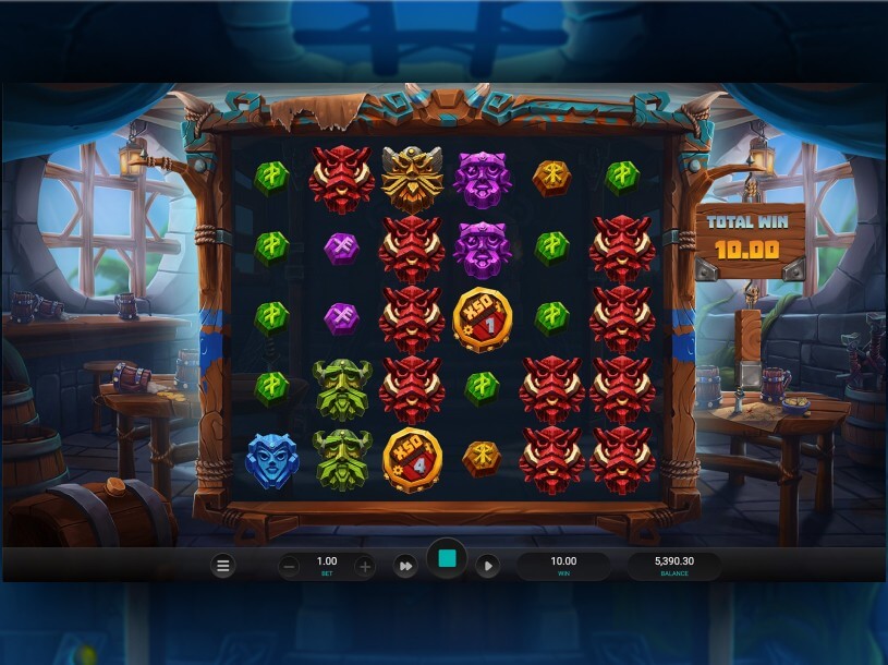 Volatile Vikings 2 Dream Drop peliarvostelu, kuvankaappaus pelistä