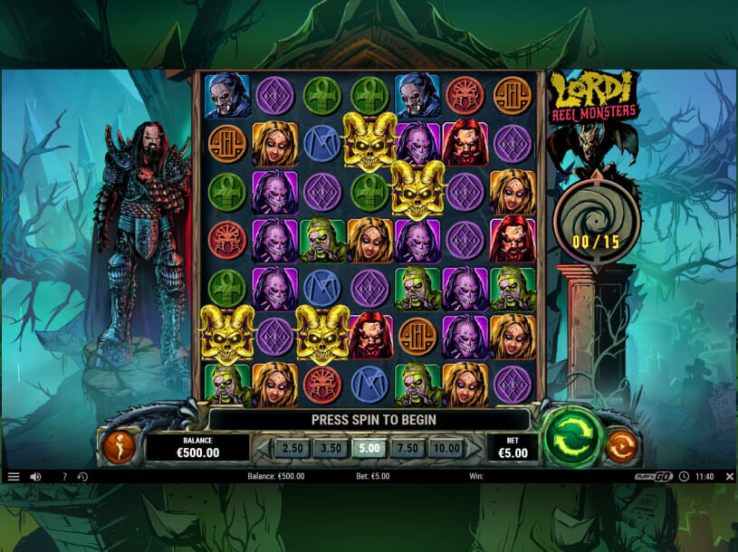 Lordi Reel Monsters kuvankaappaus pelistä