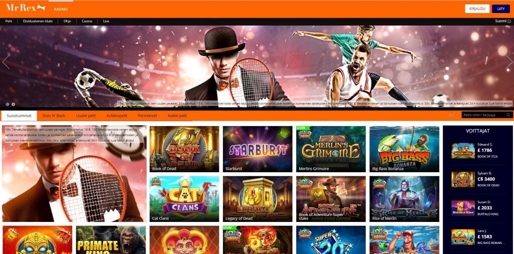 Mr Rex Casino, kuvankaappaus