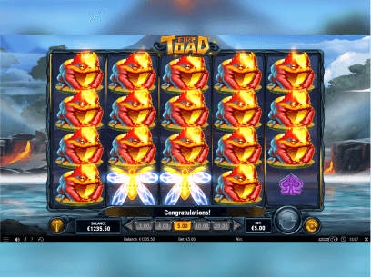 Fire Toad peliarvostelu, kuvankaappaus pelistä