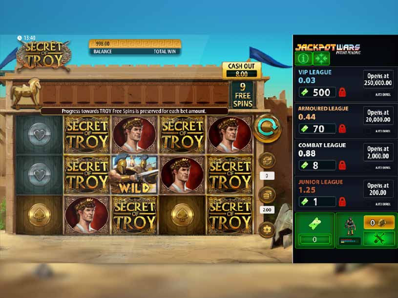 Secret of Troy peliarvostelu, kuvankaappaus pelistä