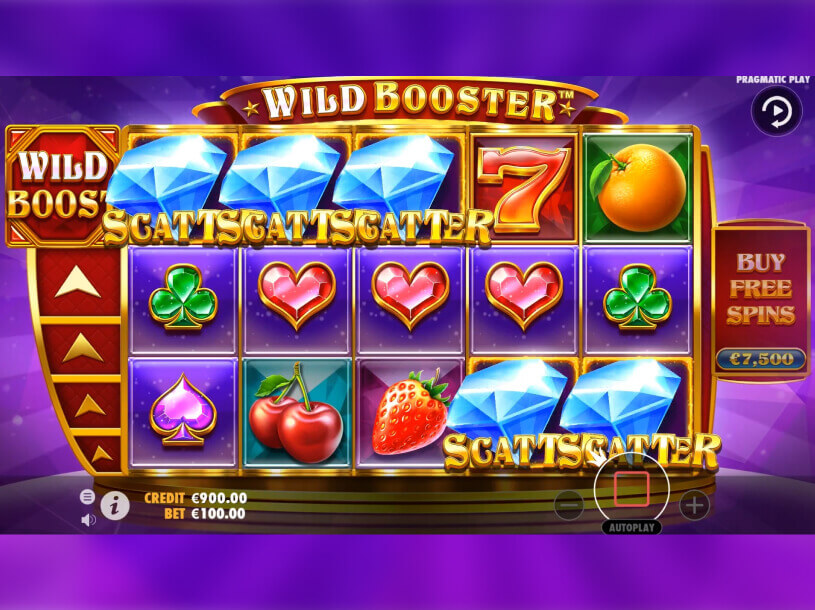 Wild Booster peliarvostelu, kuvankaappaus pelistä